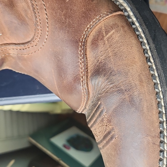 Ariat Driftwood Probaby Performance Boots Round Toe Brown - Picture 12 of 16